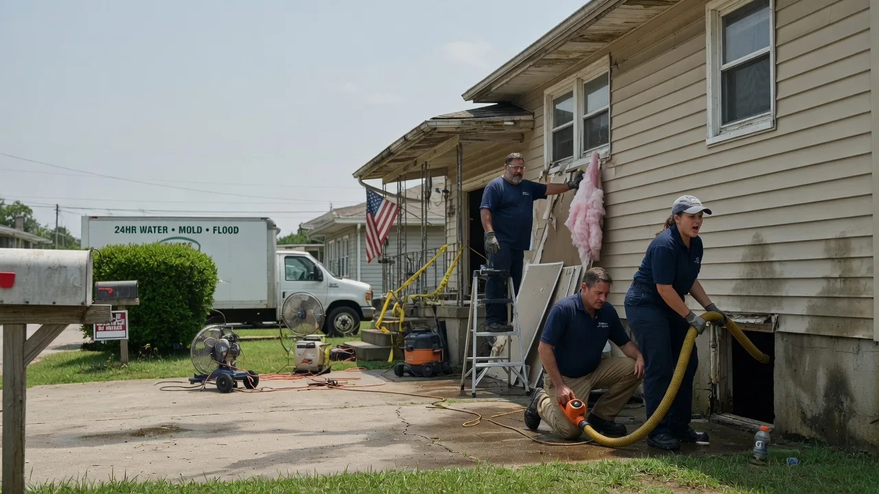Water Damage Repair in Serafina, NM near me